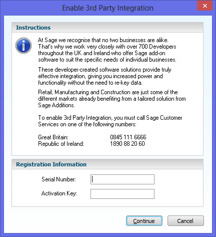 Sage 50 Premium Accounting 2013 Serial Number